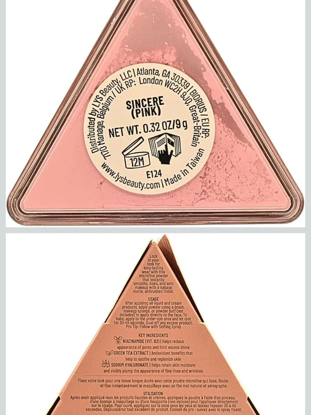 Triple Fix Translucent Loose Setting Powder - Pink